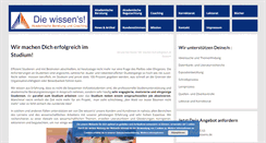 Desktop Screenshot of die-wissens.de